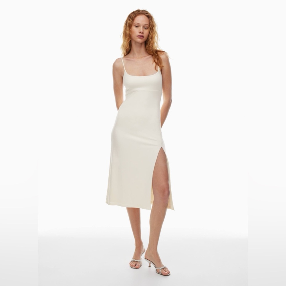 Aritzia dream weaver dress in light birch size xs